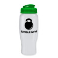 Garyline® Poly+ Recycled Bottle with Flip-Top Lid - 27 oz.