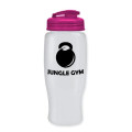Garyline® Poly+ Recycled Bottle with Flip-Top Lid - 27 oz.