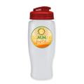 Garyline® Poly+ Recycled Bottle with Flip-Top Lid - 27 oz.