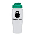 Garyline® Poly+ Recycled Bottle with Flip-Top Lid - 27 oz.