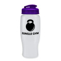 Garyline® Poly+ Recycled Bottle with Flip-Top Lid - 27 oz.