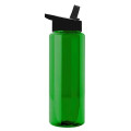 Garyline® Slim Fit RPET Bottle with Flip-Straw Lid - 32 oz.