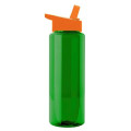 Garyline® Slim Fit RPET Bottle with Flip-Straw Lid - 32 oz.