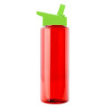 Garyline® Slim Fit RPET Bottle with Flip-Straw Lid - 32 oz.