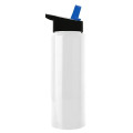 Garyline® Slim Fit RPET Bottle with Flip-Straw Lid - 32 oz.