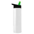 Garyline® Slim Fit RPET Bottle with Flip-Straw Lid - 32 oz.