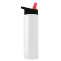 Garyline® Slim Fit RPET Bottle with Flip-Straw Lid - 32 oz.