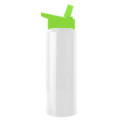 Garyline® Slim Fit RPET Bottle with Flip-Straw Lid - 32 oz.
