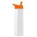 Garyline® Slim Fit RPET Bottle with Flip-Straw Lid - 32 oz.