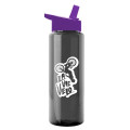 Garyline® Slim Fit RPET Bottle with Flip-Straw Lid - 32 oz.