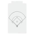 Garyline® Sports Clipboard with Jumbo Clip