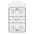 Garyline® Sports Clipboard with Jumbo Clip