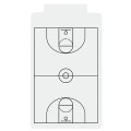 Garyline® Sports Clipboard with Jumbo Clip