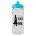 Garyline® Clear Bottle with Push-Pull Lid - 20 oz.