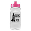 Garyline® Clear Bottle with Push-Pull Lid - 20 oz.