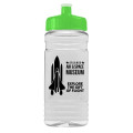Garyline® Clear Bottle with Push-Pull Lid - 20 oz.