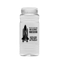 Garyline® Clear Bottle with Push-Pull Lid - 20 oz.