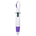 Multicolor 4-In-1 Ballpoint Pen With Clip