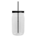 Garyline® Tritan® Mason Jar with Lid and Straw - 27 oz.