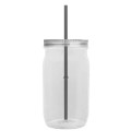 Garyline® Tritan® Mason Jar with Lid and Straw - 27 oz.