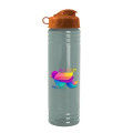 Garyline® Slim Fit RPET Bottle with Flip Lid - 24 oz.