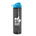 Garyline® Slim Fit RPET Bottle with Flip Lid - 24 oz.
