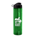 Garyline® Slim Fit RPET Bottle with Flip Lid - 24 oz.