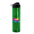 Garyline® Slim Fit RPET Bottle with Flip Lid - 24 oz.
