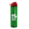 Garyline® Slim Fit RPET Bottle with Flip Lid - 24 oz.