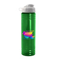 Garyline® Slim Fit RPET Bottle with Flip Lid - 24 oz.