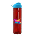 Garyline® Slim Fit RPET Bottle with Flip Lid - 24 oz.