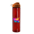 Garyline® Slim Fit RPET Bottle with Flip Lid - 24 oz.