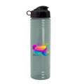 Garyline® Slim Fit RPET Bottle with Flip Lid - 24 oz.