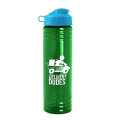 Garyline® Slim Fit RPET Bottle with Flip Lid - 24 oz.