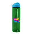 Garyline® Slim Fit RPET Bottle with Flip Lid - 24 oz.