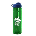 Garyline® Slim Fit RPET Bottle with Flip Lid - 24 oz.