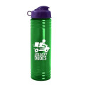 Garyline® Slim Fit RPET Bottle with Flip Lid - 24 oz.