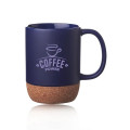 15 oz. Matte Cork Bottom Ceramic Mugs