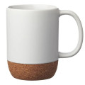 15 oz. Matte Cork Bottom Ceramic Mugs