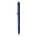 Solid Rubber Coated Plastic Ballpoint Pens