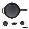 iCOOL® Anchorage 10' Cast Iron Skillet / Frying Pan