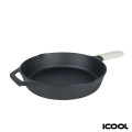 iCOOL® Anchorage 10' Cast Iron Skillet / Frying Pan