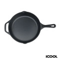 iCOOL® Anchorage 10' Cast Iron Skillet / Frying Pan