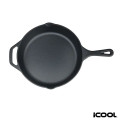 iCOOL® Anchorage 10' Cast Iron Skillet / Frying Pan
