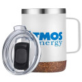12oz. Vacuum Insulated SS Mug with Cork Bottom