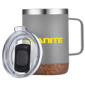 12oz. Vacuum Insulated SS Mug with Cork Bottom