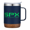 12oz. Vacuum Insulated SS Mug with Cork Bottom