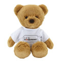 15" Tan Kai Bear  with t-shirt and full color imprint