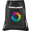 Zippered Ripstop Drawstring Bag