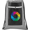 Zippered Ripstop Drawstring Bag